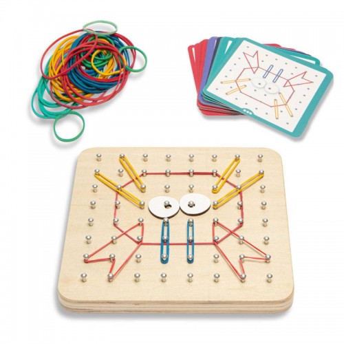 Γεωμετρικός Πίνακας Montessori Bs Toys GA438