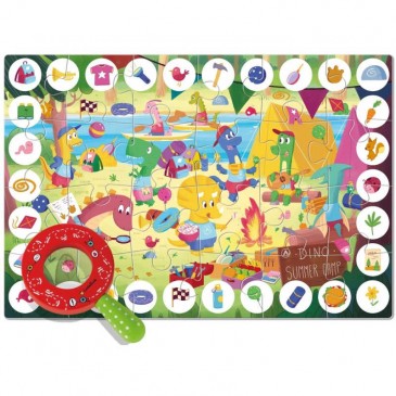 Puzzle Zoom 24τμχ Dinosaurs Ludattica 23164