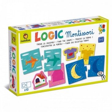 Βρες το Σχήμα Logic Montessori Ludattica 22532