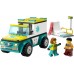 Emergency Ambulance & Snowboarder City Lego 60403