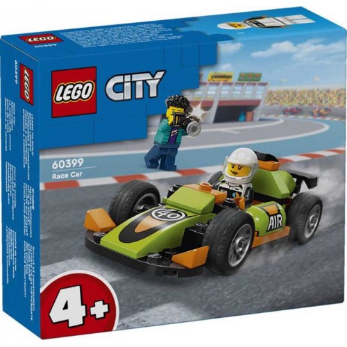 Green Race Car City Lego 60399