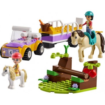 Horse & Pony Trailer Friends Lego 42634