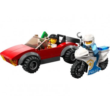 Police Bike Car Chase City Lego 60392