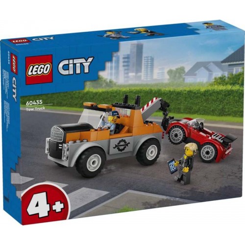 Tow Truck And Sports Car Repair City Lego 60435