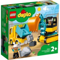 Truck & Tracked Excavator Duplo Lego 10931